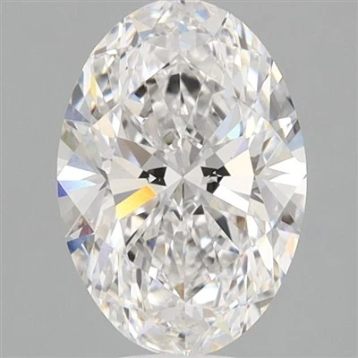 1.50 Carat E VS1 CVD Oval Lab-Djamant Imkabbar